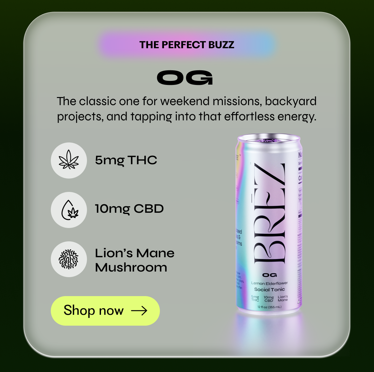 The biggest offer we've ever run is still live. Buy any 12-pack or more of OG Micro and we'll match it for free. Spring is. here, the calendar is filling up, and you're going to want these on hand. Shop the BOGO