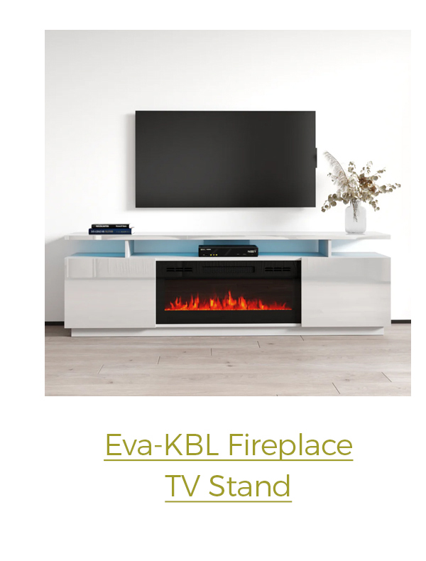Eva-KBL Fireplace TV Stand