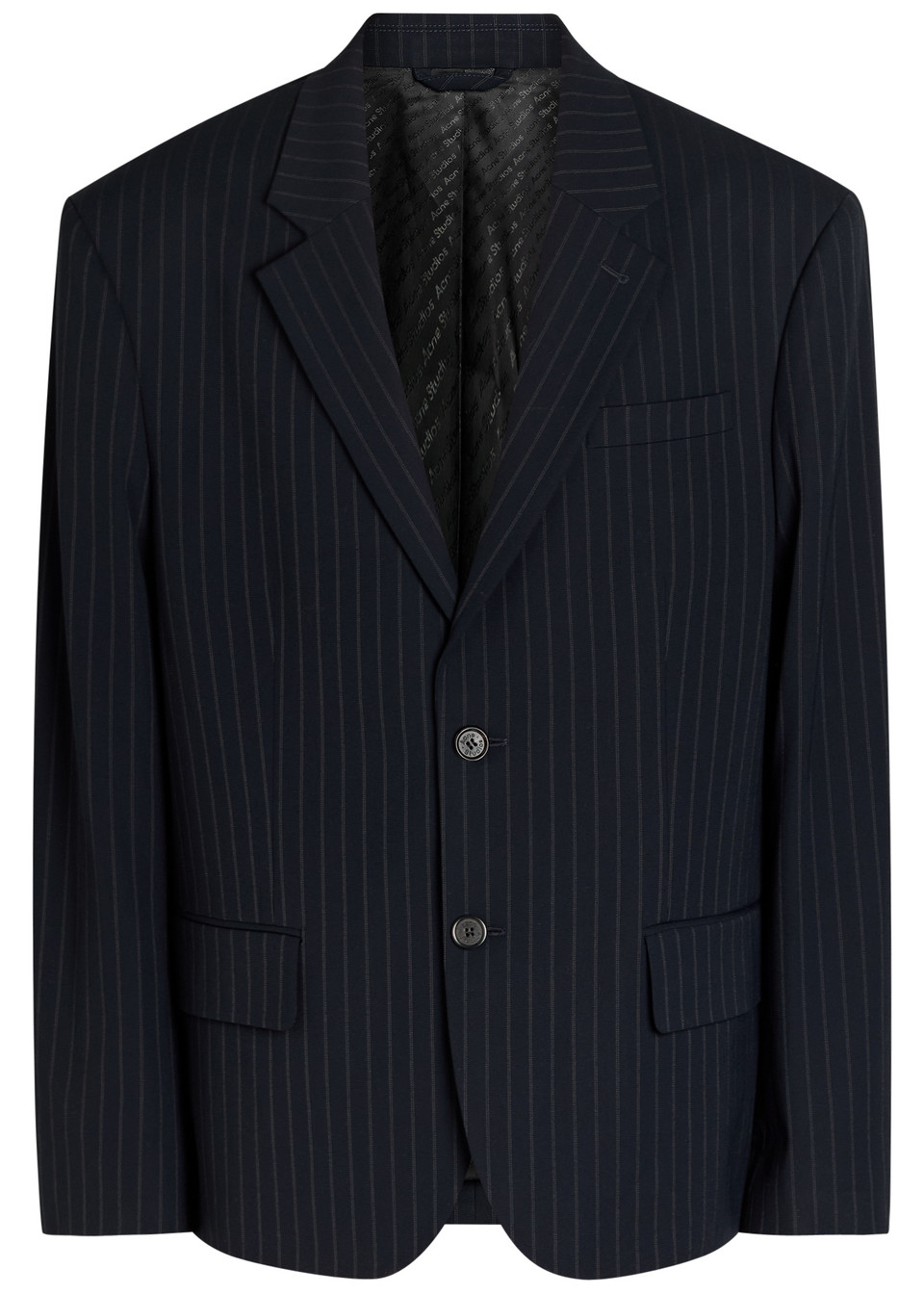 ACNE STUDIOS Pinstriped woven blazer