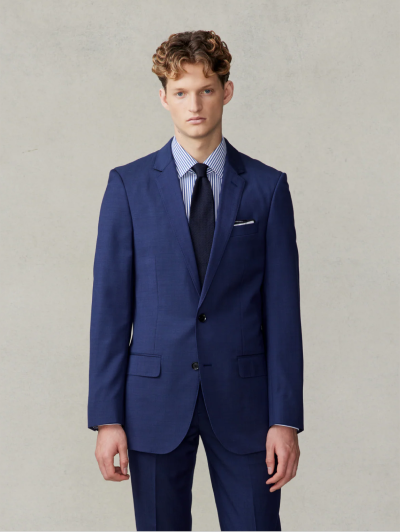 Blue Suit Outfit