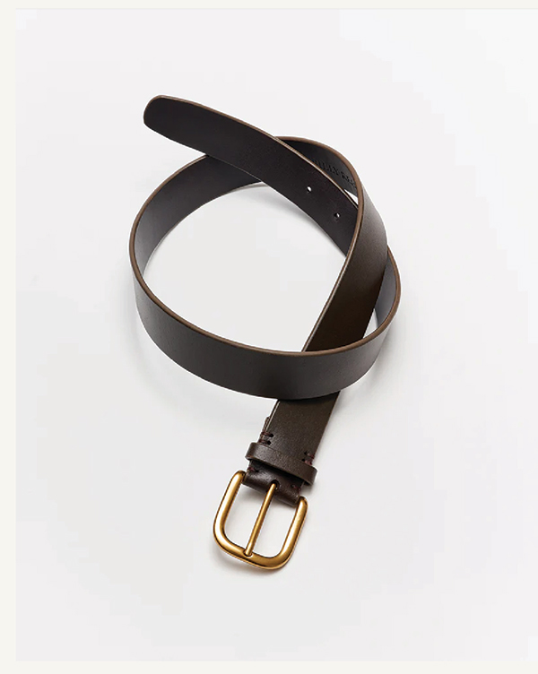 Distressed Leather Belt