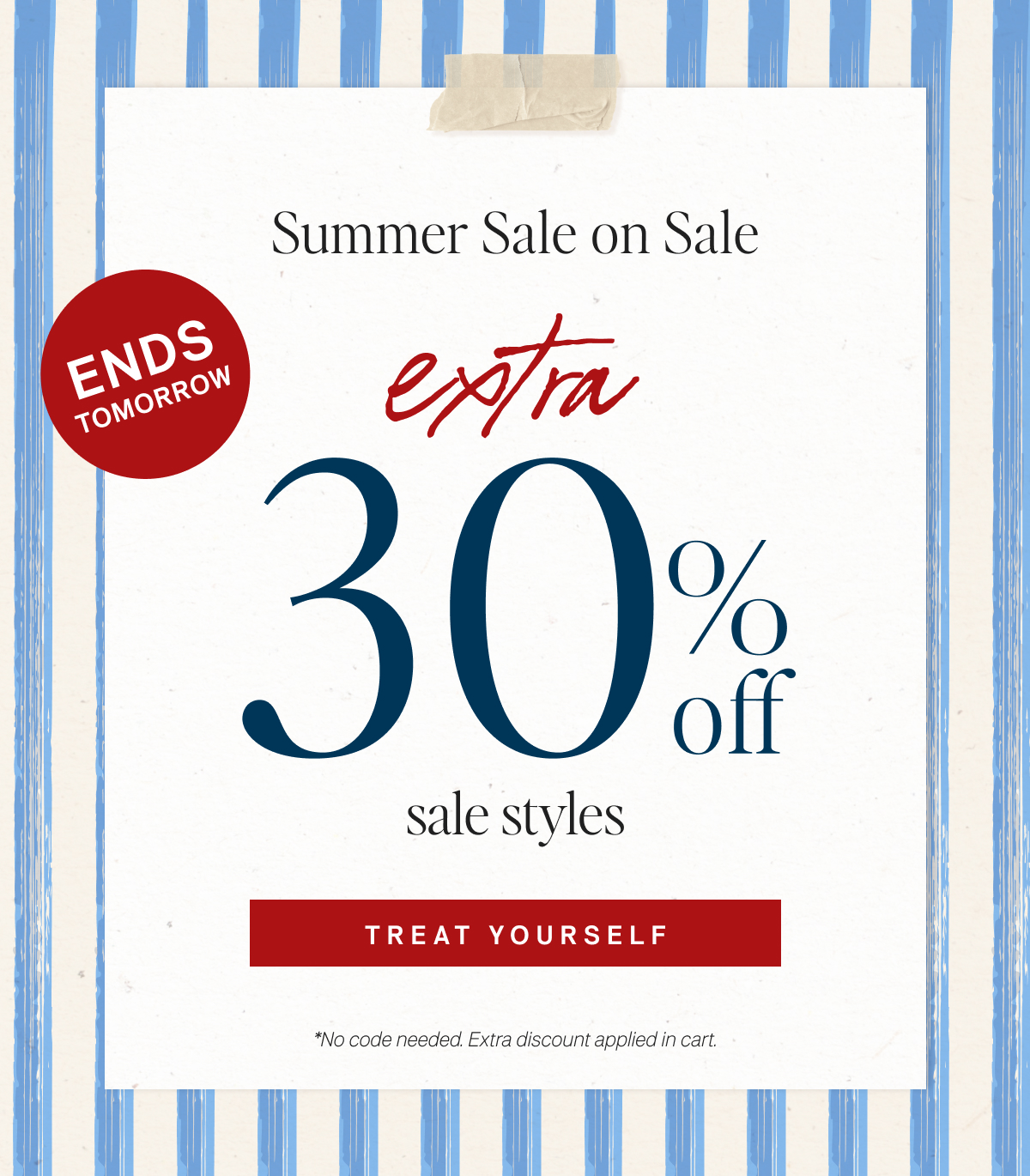 Summer Sale on Sale