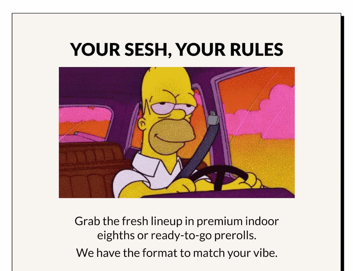 Your Sesh, Your Rules