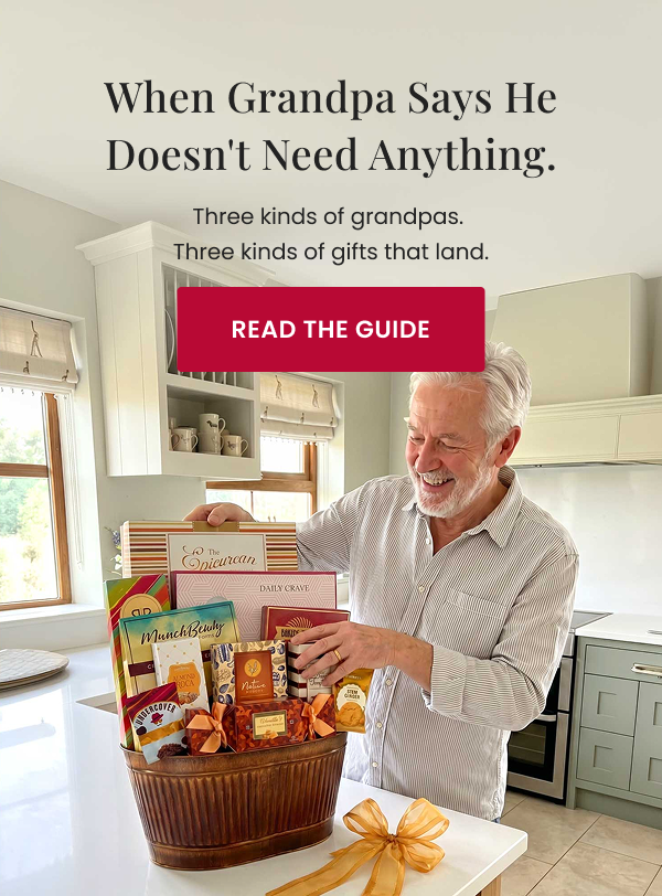 When Grandpa says he doesn't need anything. Three kinds of grandpas, three gifts that land. Read the guide.