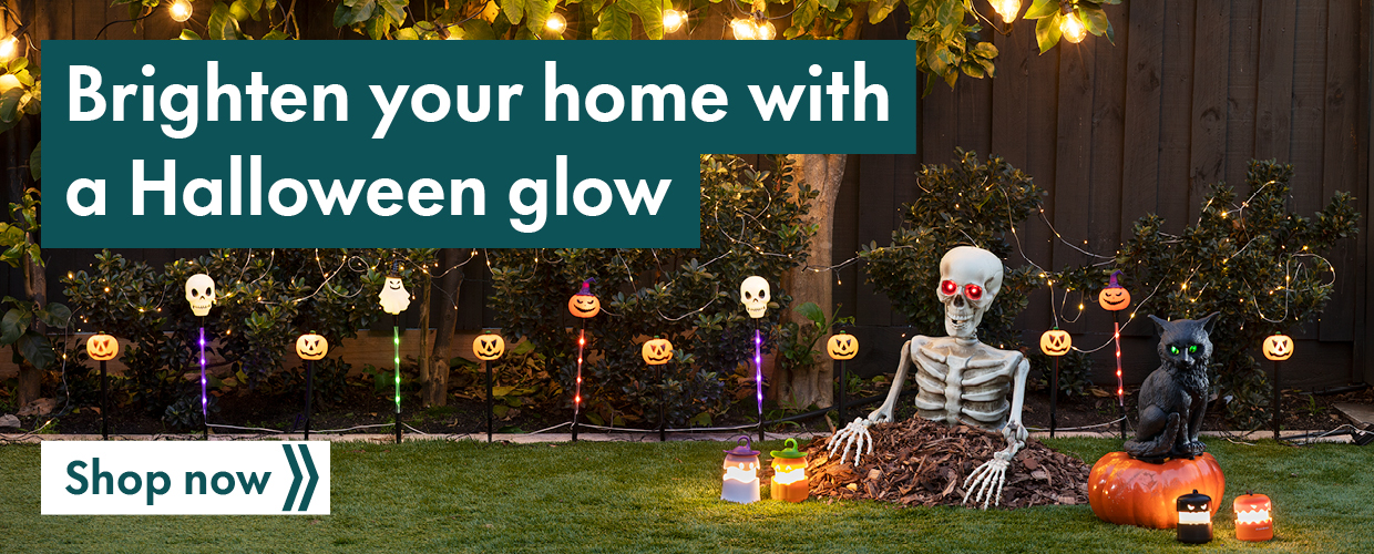Brighten your home with a Halloween glow
