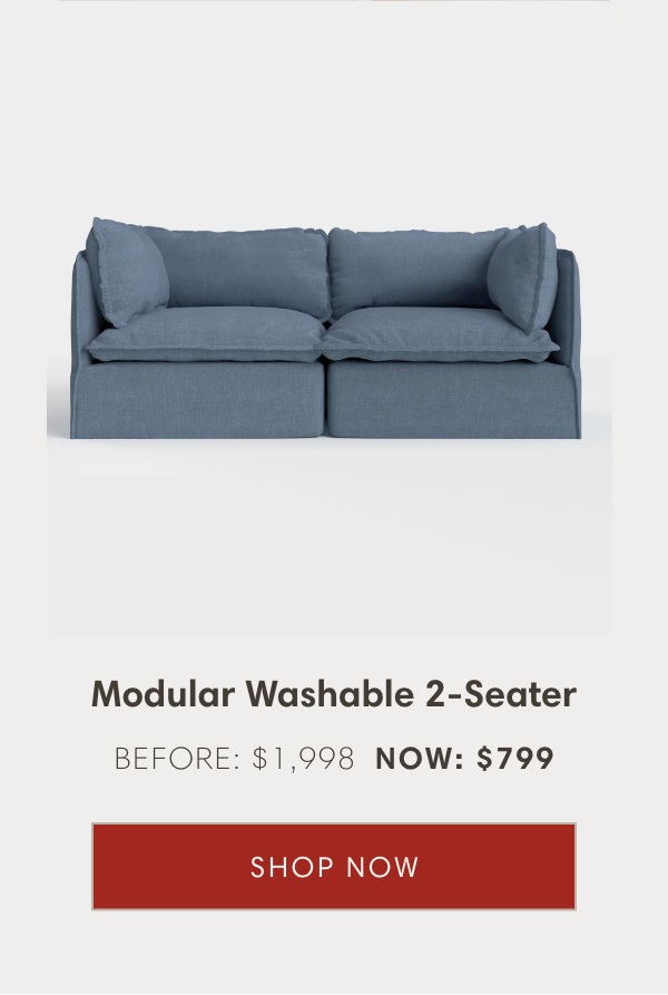 Modular Washable 2-Seater