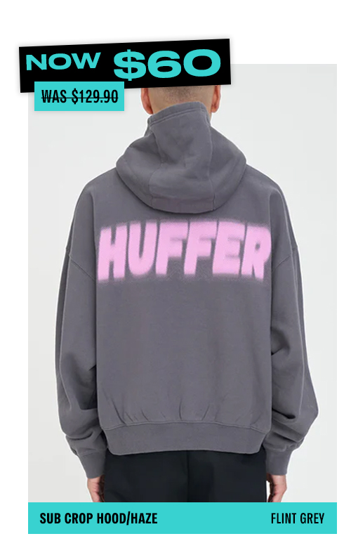 SUB CROP HOOD 350/HAZE FLINT GREY