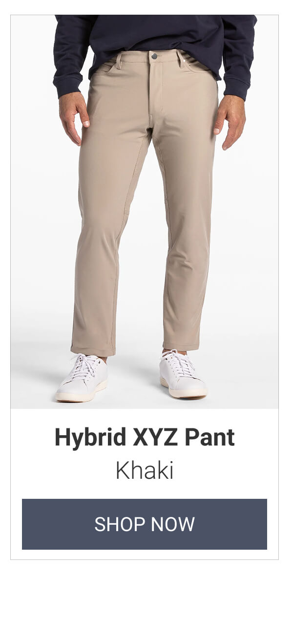Khaki Hybrid XYZ Pant