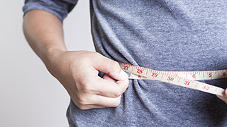 Measuring waist