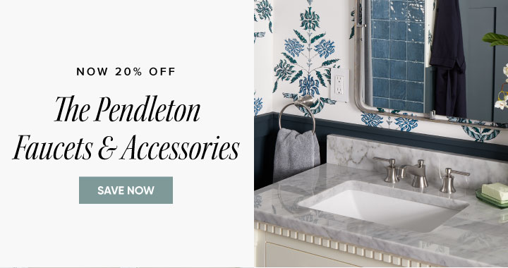 Now 20% off - The Pendleton Bath Faucets & Accessories - Save Now