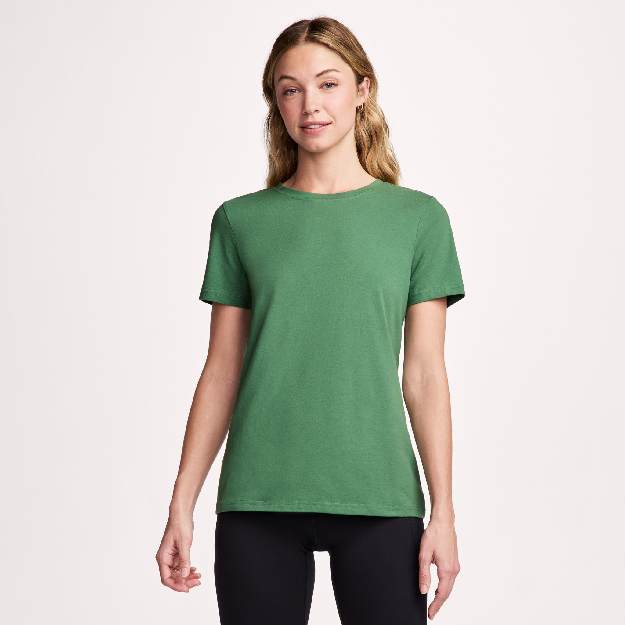 Organic Cotton Stretch Short Sleeve Tee