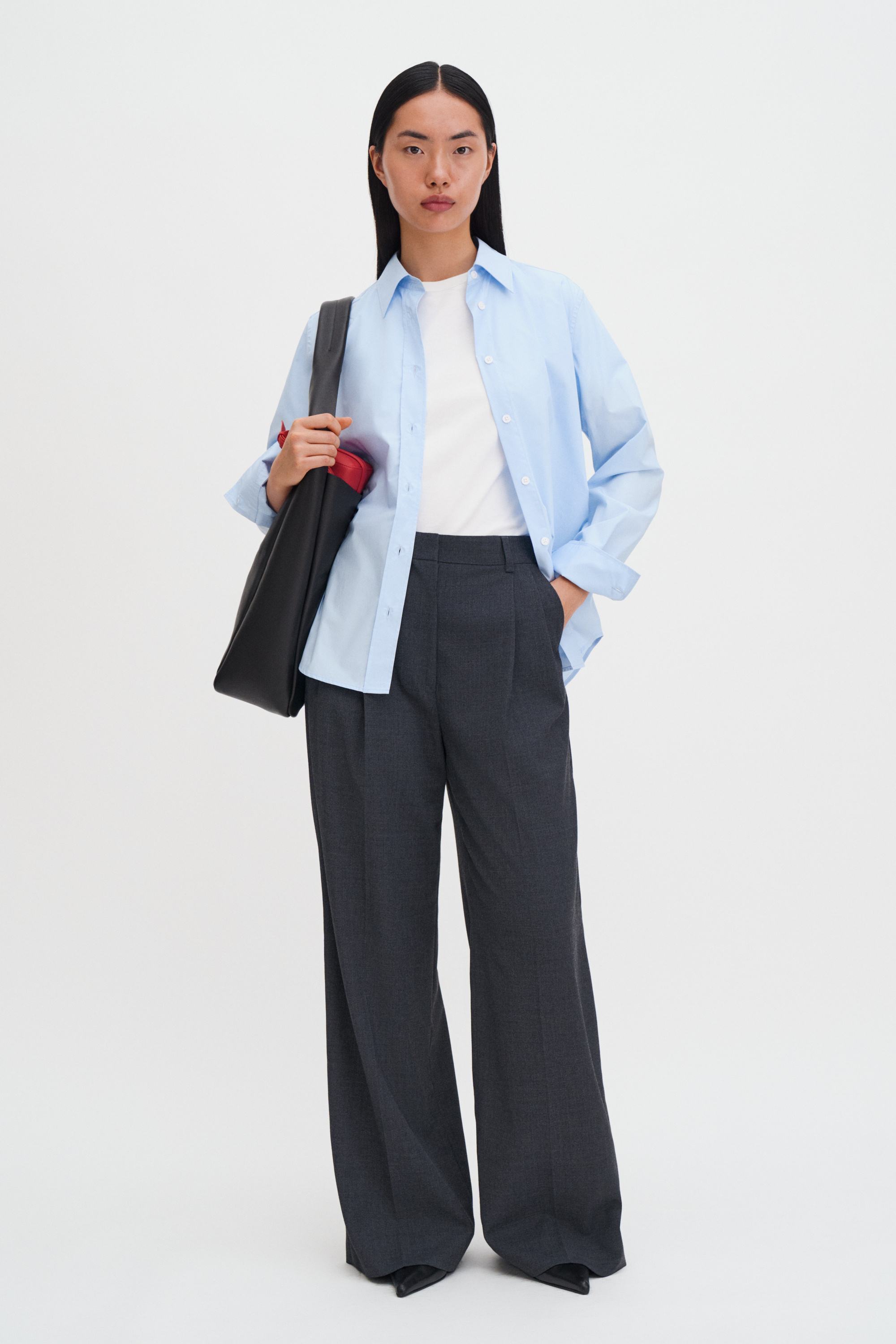 Image of Darcey Wool Trousers