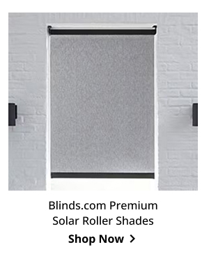 Blinds.com Premium Solar Roller Shades | Shop Now >
