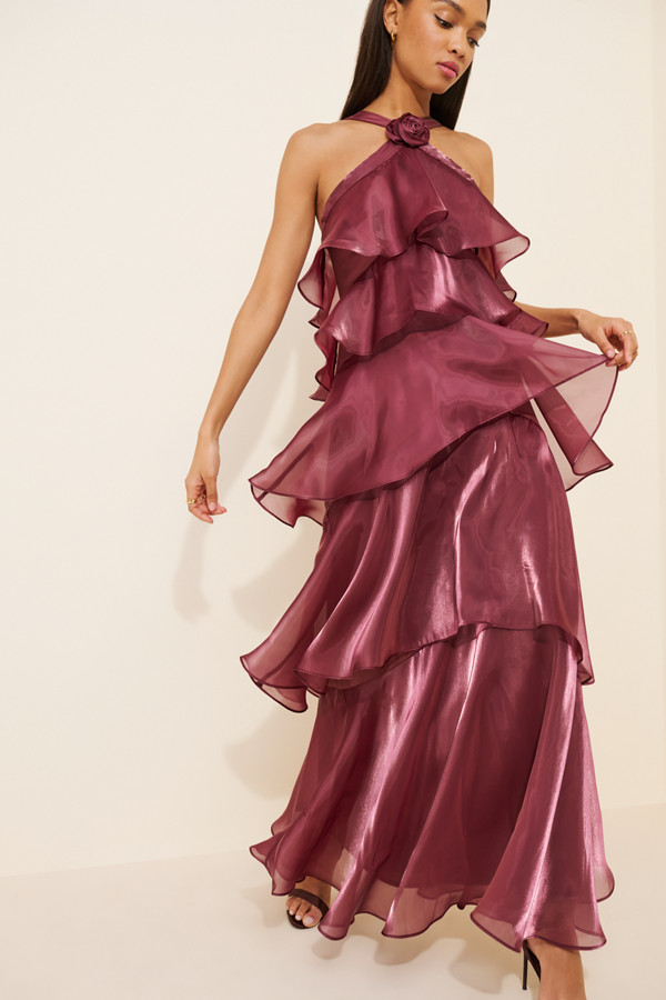 Organza Maxi Gown