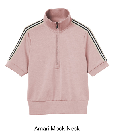 Shop Amari Mock Neck