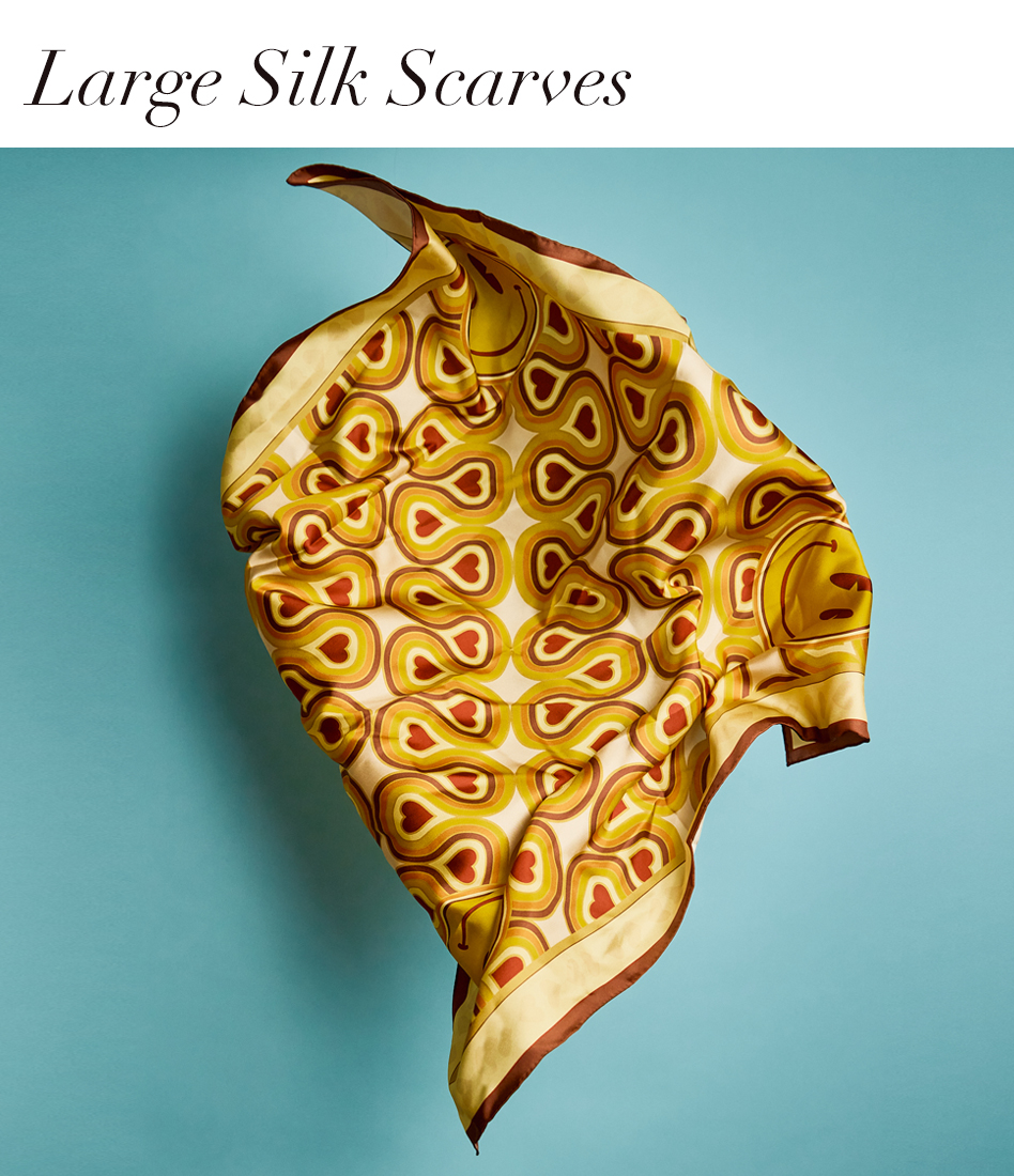 Large Silk Scarves