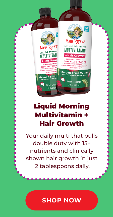 Liquid Morning Multivitamin + Hair Growth