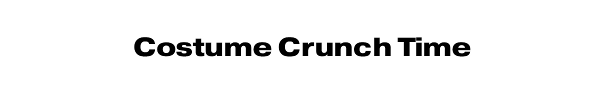 Costume Crunchtime