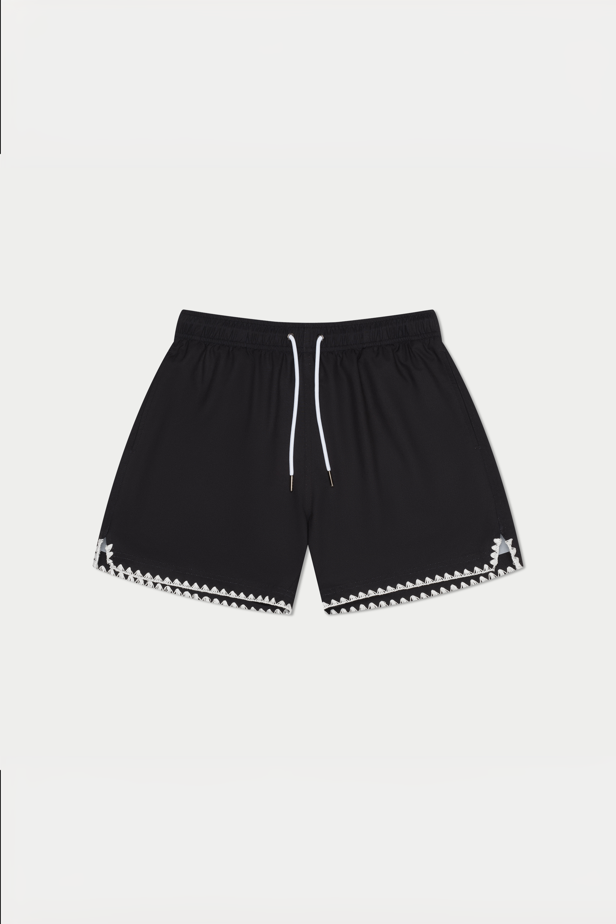 Image of Black Stitch Swim Short