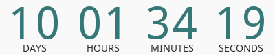 Countdown timer