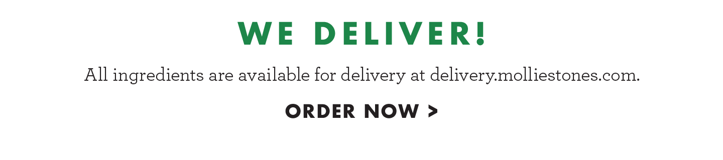 We deliver! order now!
