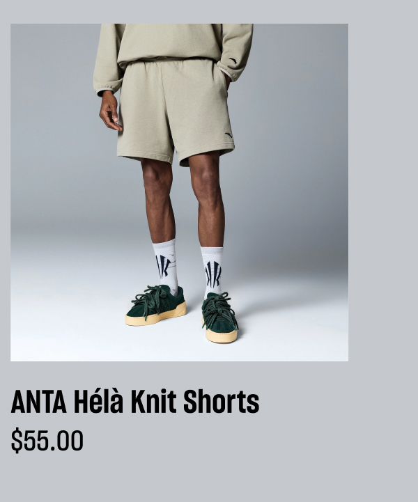 ANTA Hélà Knit Shorts