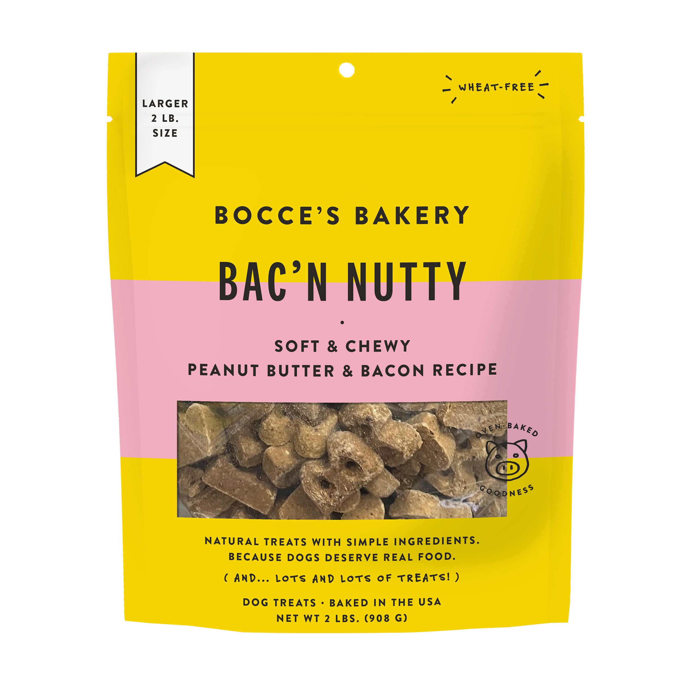 Bocce’s Bakery Bac’n Nutty Dog Treats
