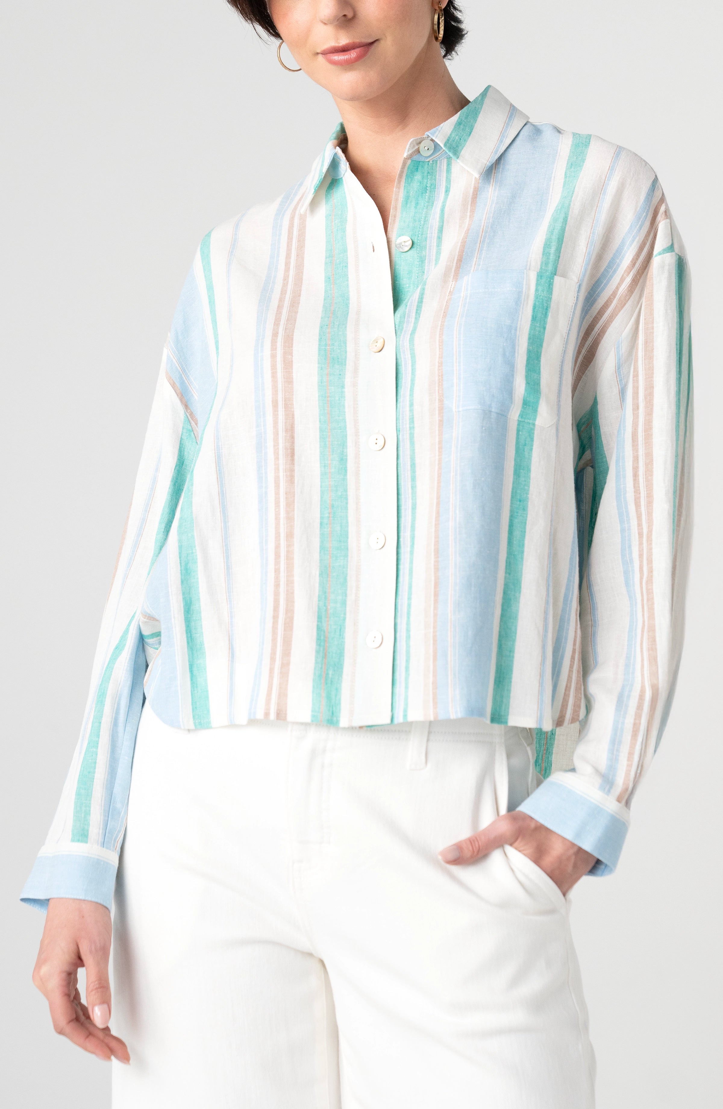 Image of RELAXED BUTTON DOWN SHIRT