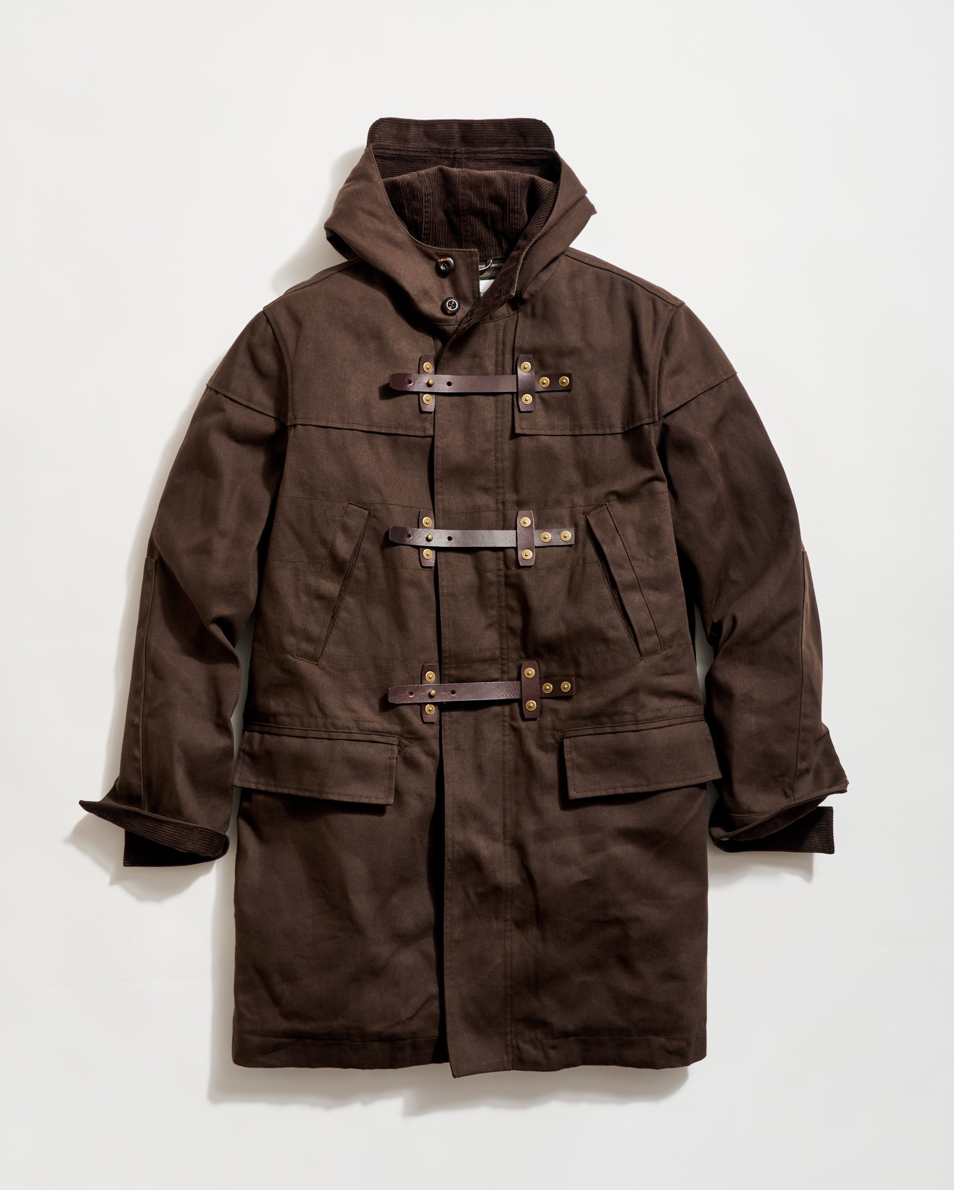 Image of Waxed Canvas Duffle Coat