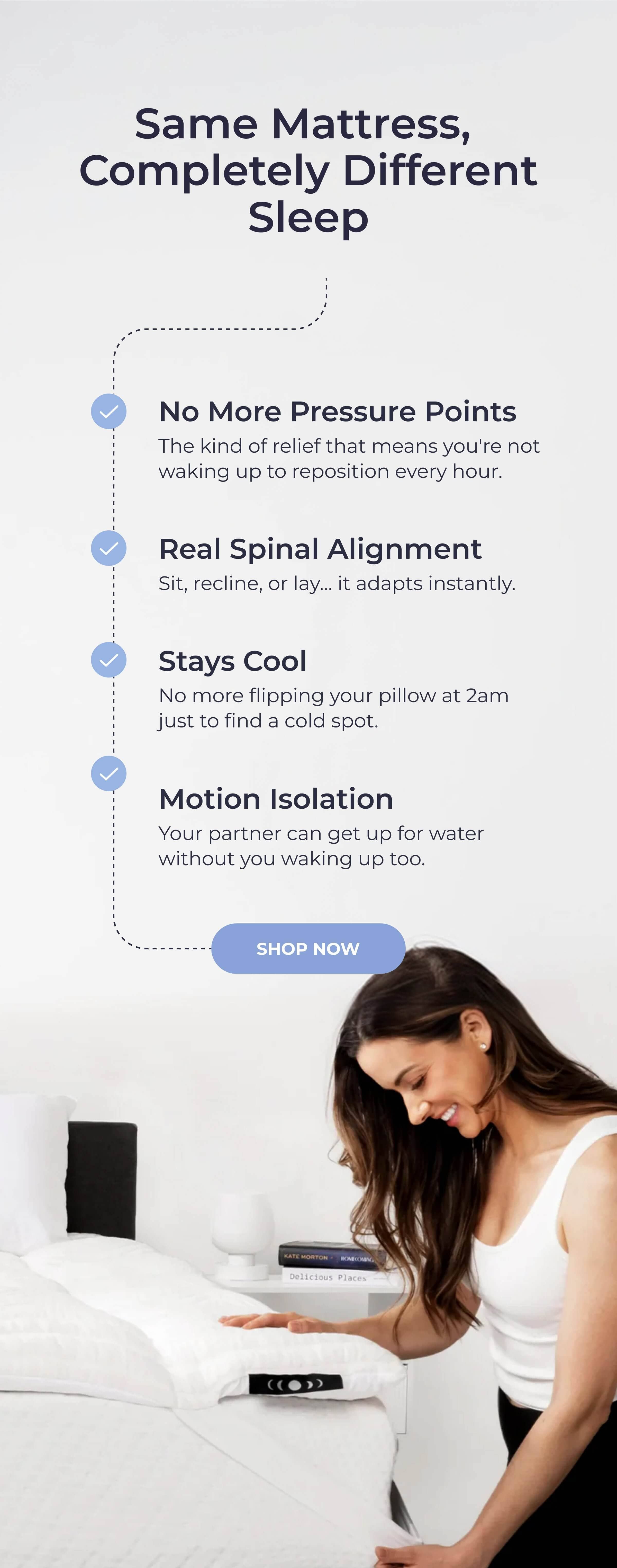 Same Mattress,  Completely Different Sleep