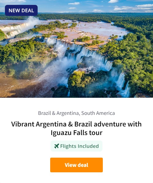 Vibrant Argentina &amp; Brazil adventure with Iguazu Falls tour