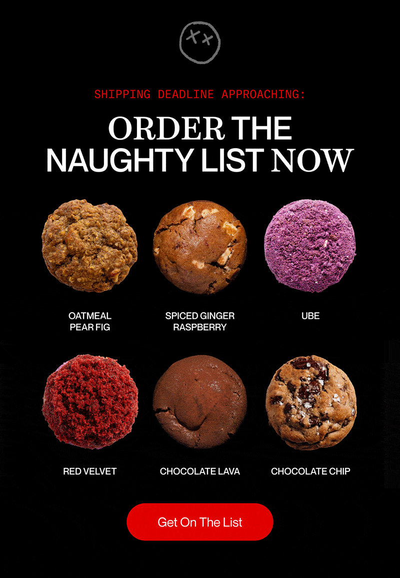 SHIPPING DEADLINE APPROACHING:  ORDER THE NAUGHTY LIST NOW | Get On The List