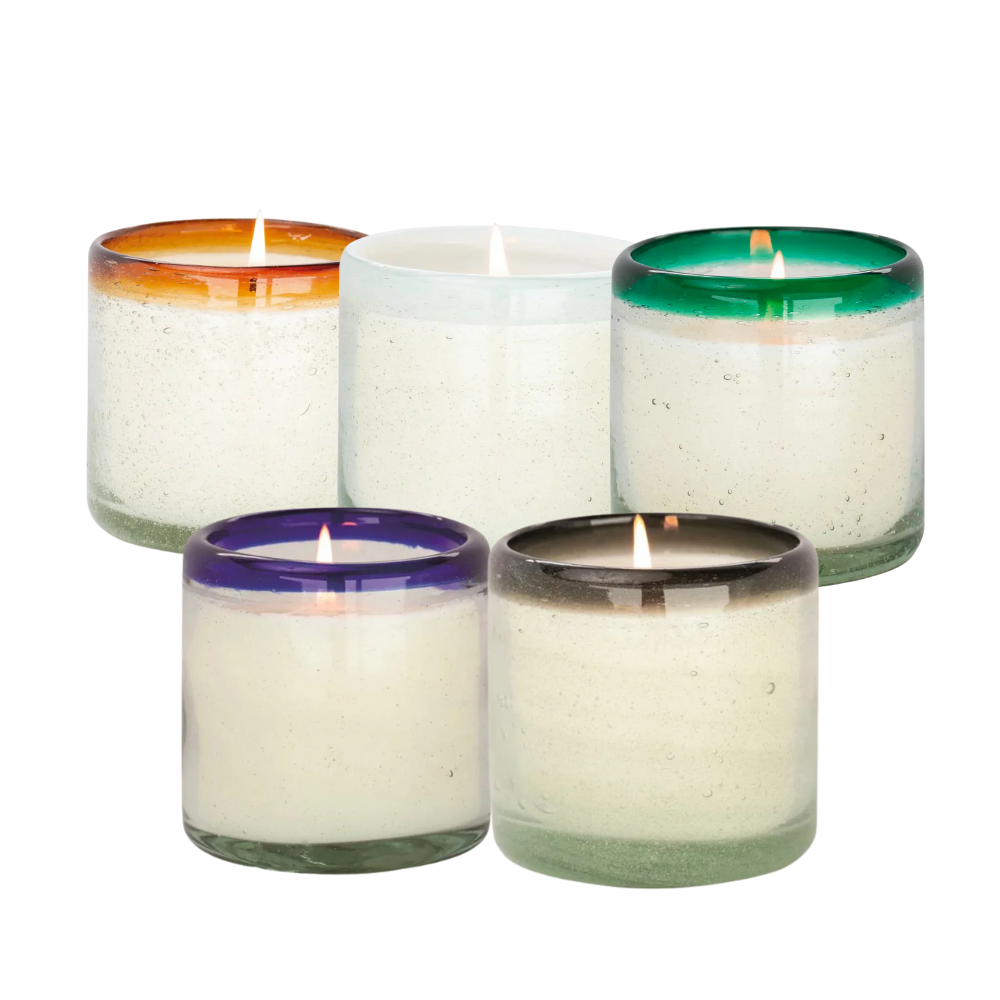 Image of La Playa Bubble Glass Candle 9oz.