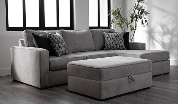Monterey Beach 2 Piece Modular Sectional With Right Arm Facing Chaise