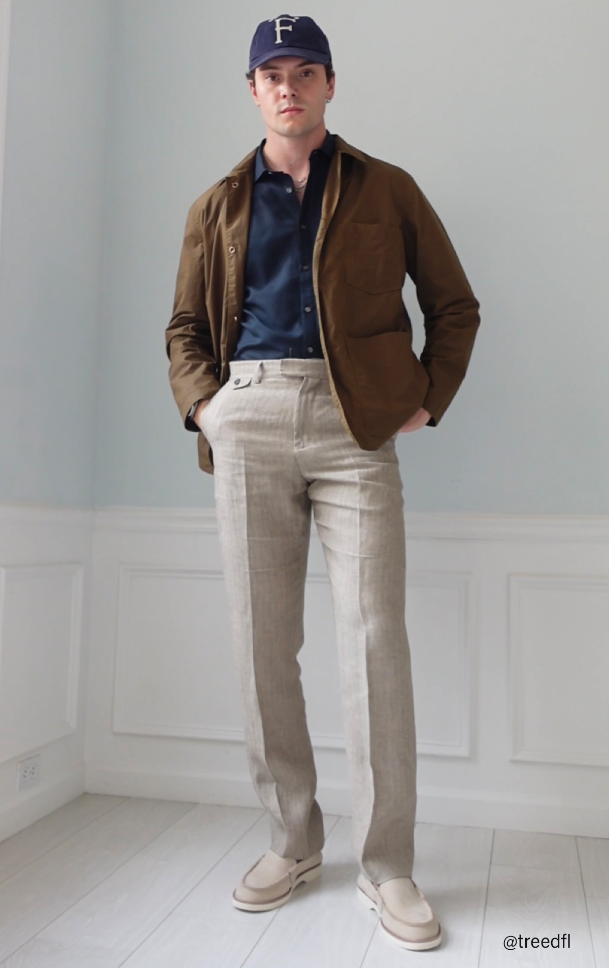 Taylor Reed wears Billy Reid