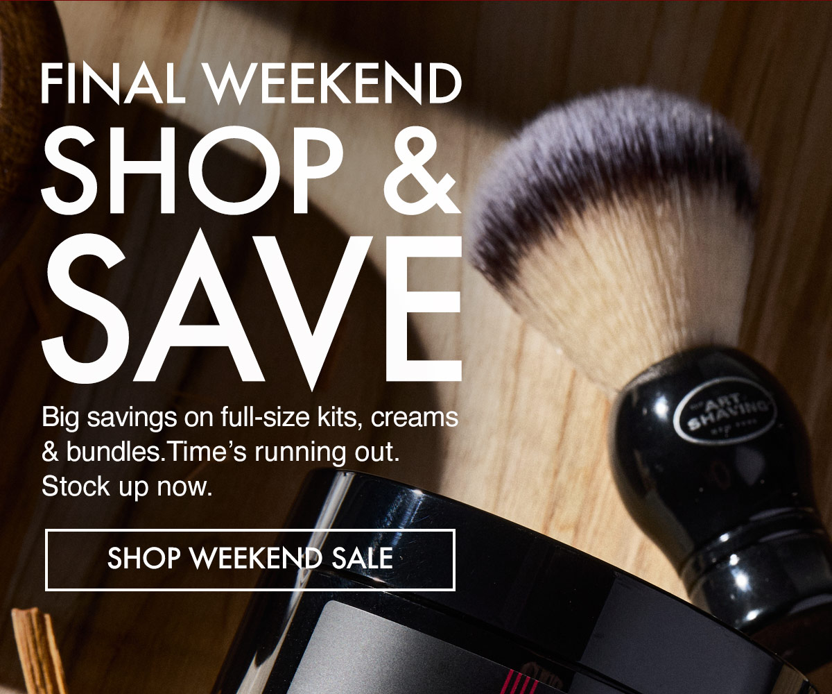 Shop now and save up to 30% on top-tier grooming essentials. 