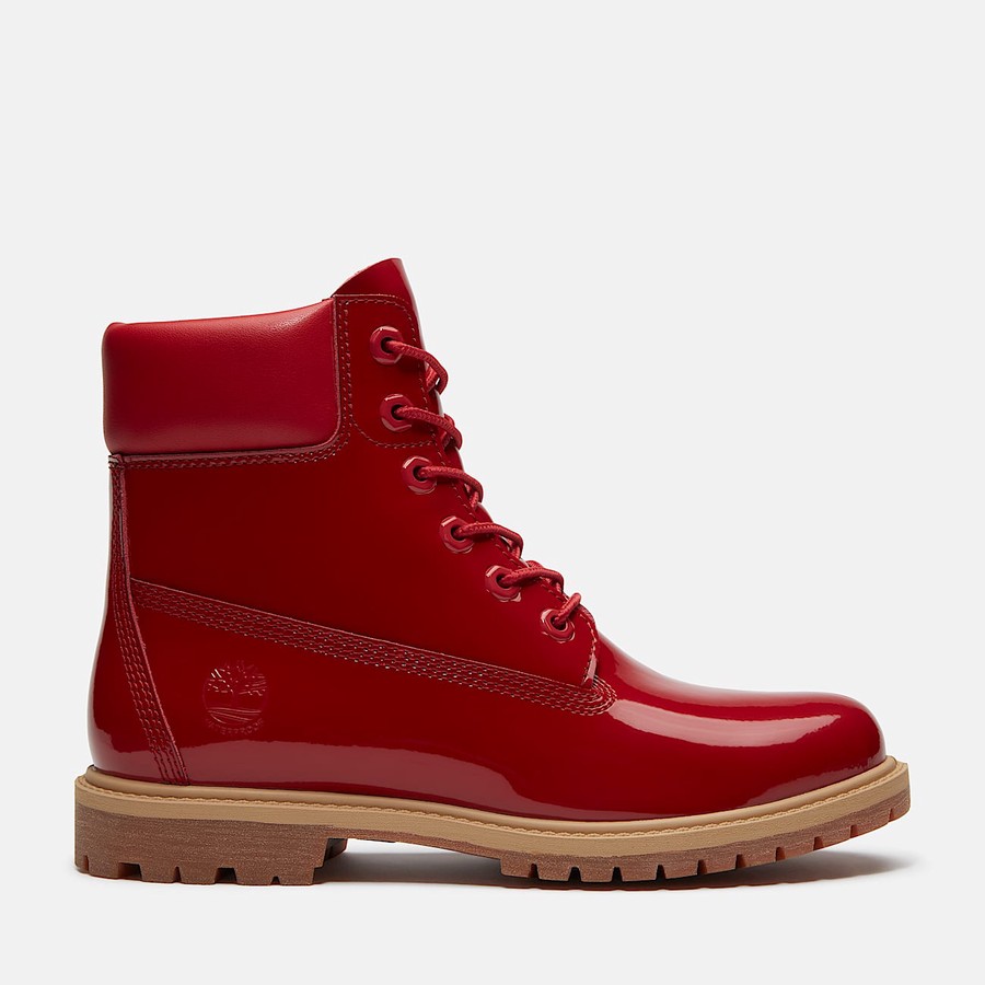 Women's Patent Leather Premium 6-Inch Waterproof Boot