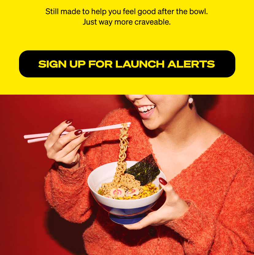 Sign up for launch alerts