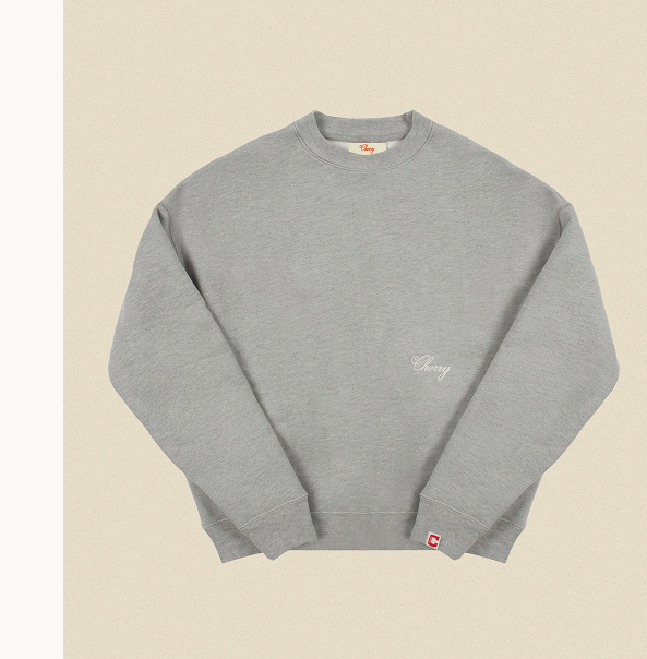 American Classic Crewneck (Heather Grey)
