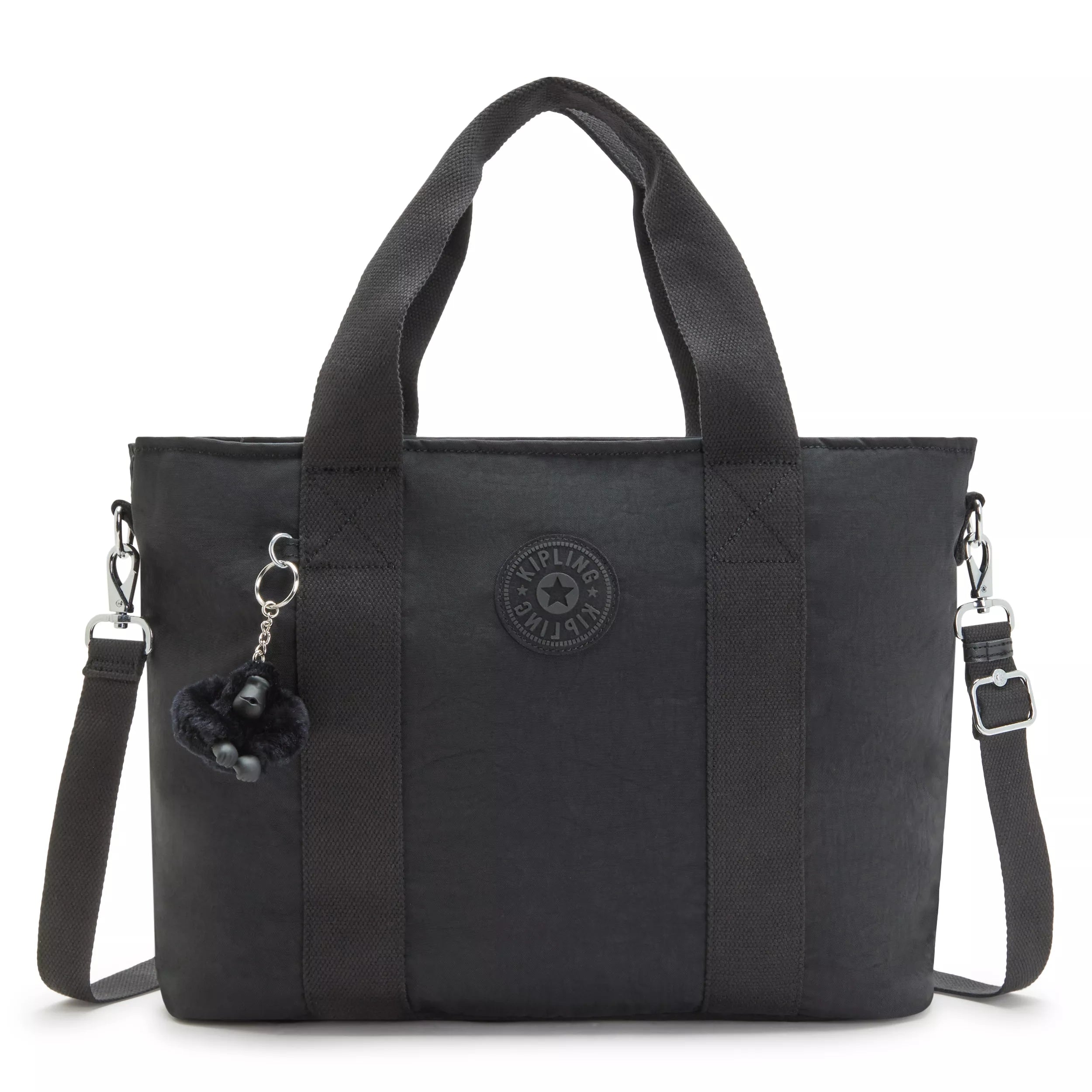 Minta Large Shoulder Bag-Black Noir