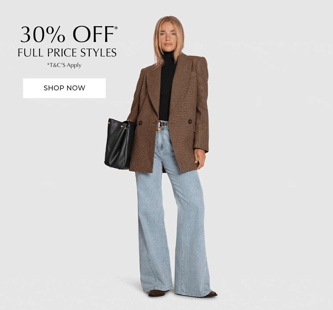 Shop 30% full price 