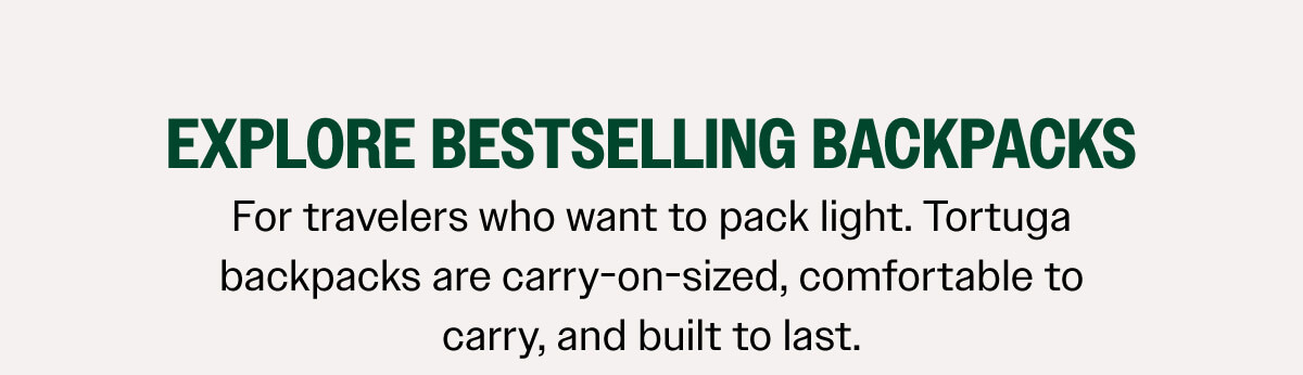 See What's New About Our V4 Travel Backpacks