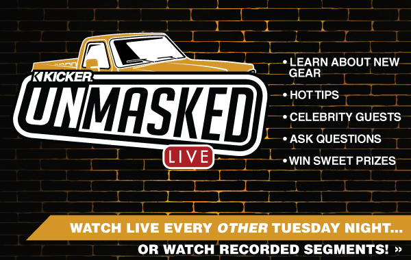KICKER Unmasked Live!