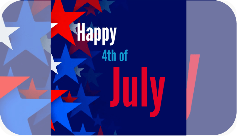 Happy 4th of July Template