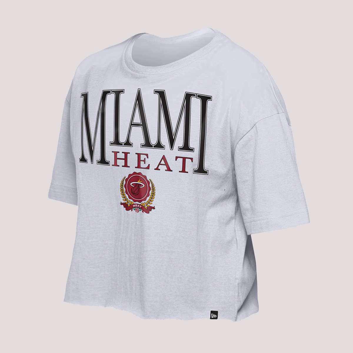New Era Miami HEAT Women's Boxy Cropped Tee