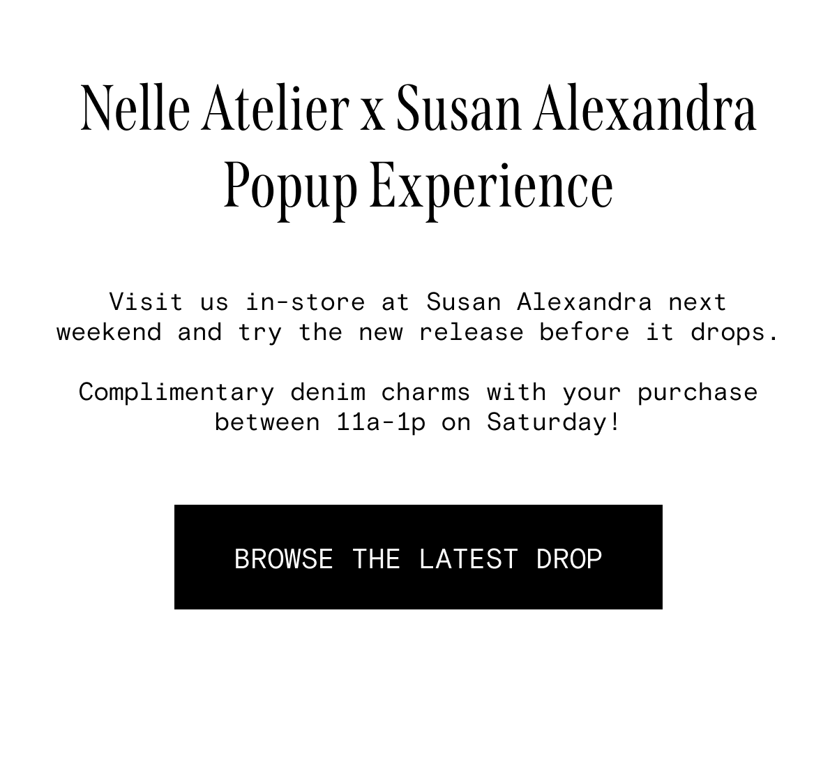Browse the latest drop