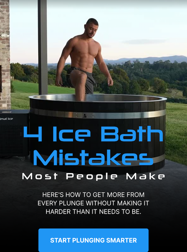 4 Ice Bath Mistakes  Most People Make Here's how to get more from every plunge without making it harder than it needs to be. [ START PLUNGING SMARTER ] 