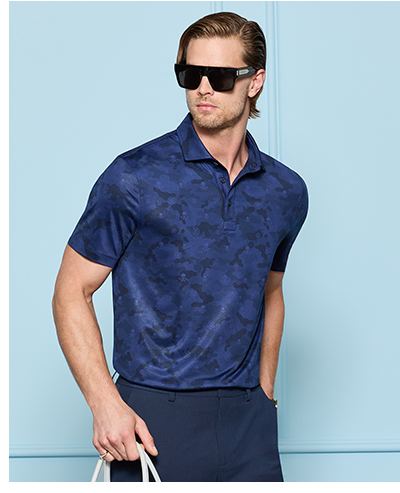  ICON CAMO TECH JERSEY POLO