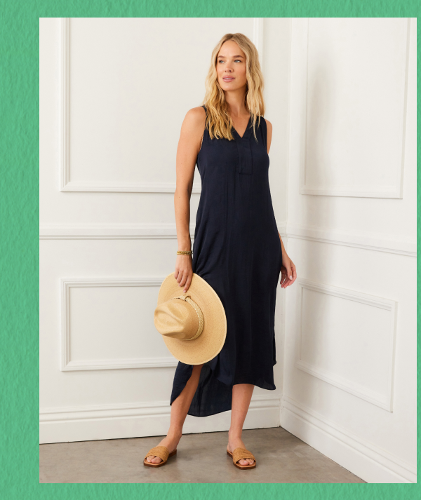 Sleeveless Midi Dress