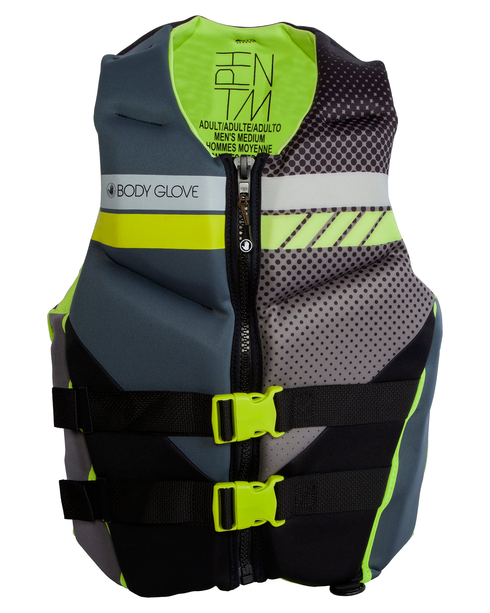 Image of Phantom Men's USCGA + TGA PFD - Grey/Yellow